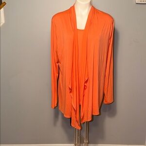 Serena Williams Signature Statement Ladies NWT Open Cardigan Tunic blouse. XL